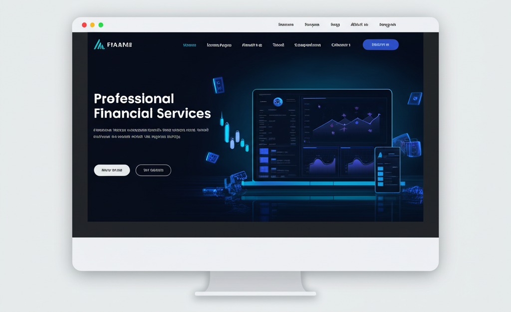 Financial Services Website